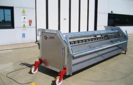 Tunnel net washer for Compost Facilities